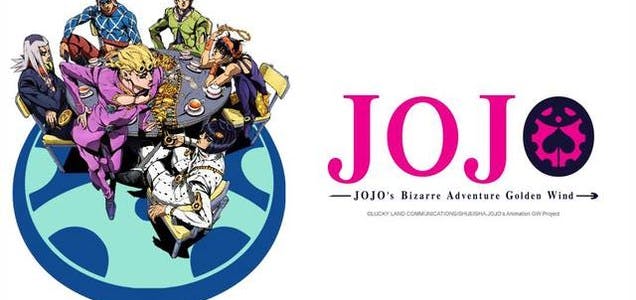 Artwork for the JoJo's Bizarre Adventure anime series
