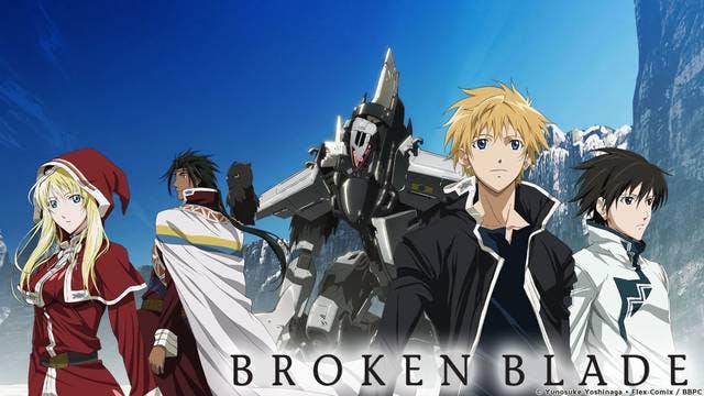 Artwork for the Broken Blade anime series