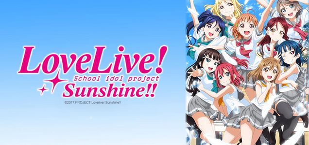 Artwork for the Love Live Sunshine anime series